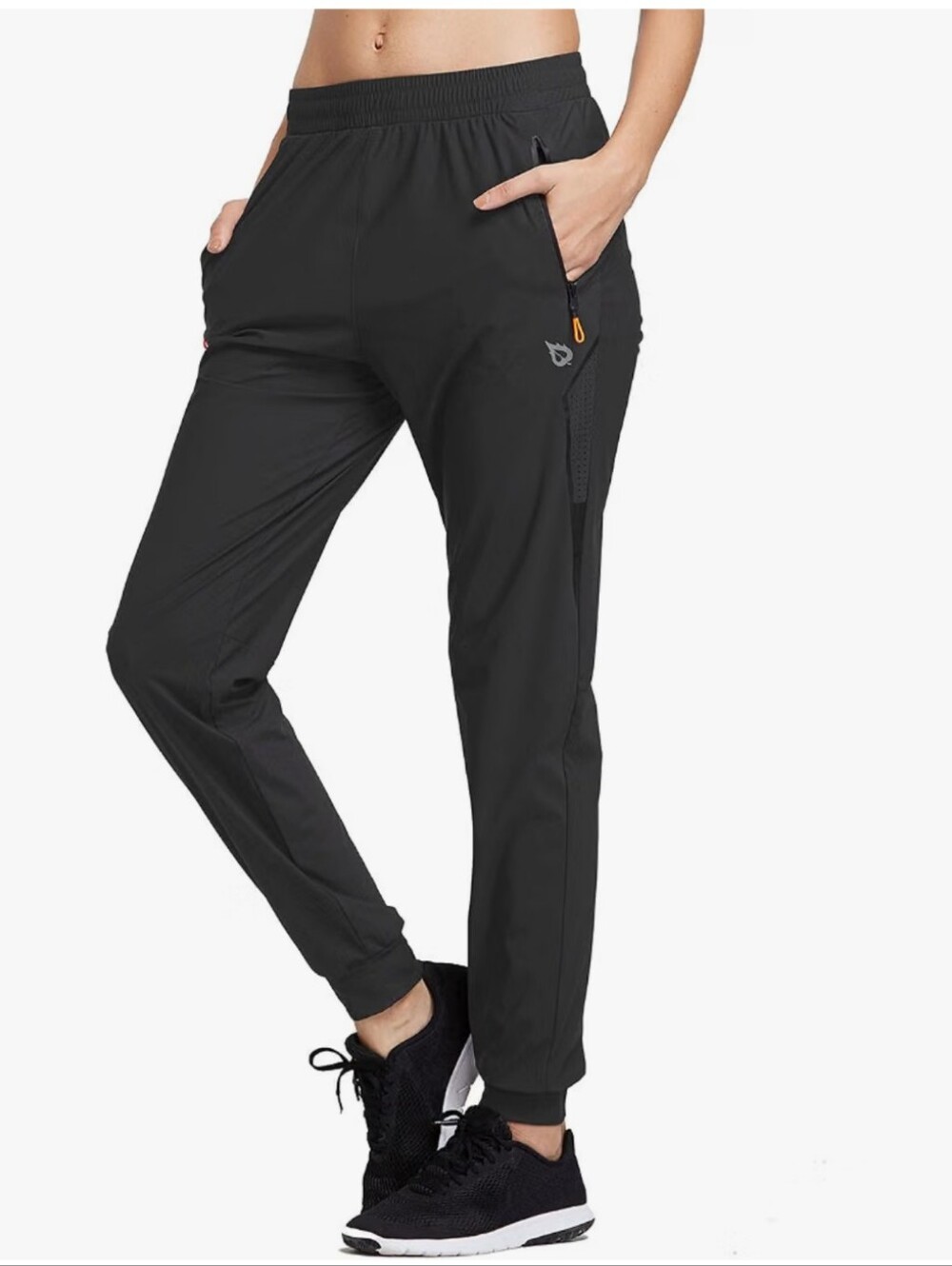 Baleaf Athletic Performance Lightweight Jogger Pants With Zipper Pockets XL